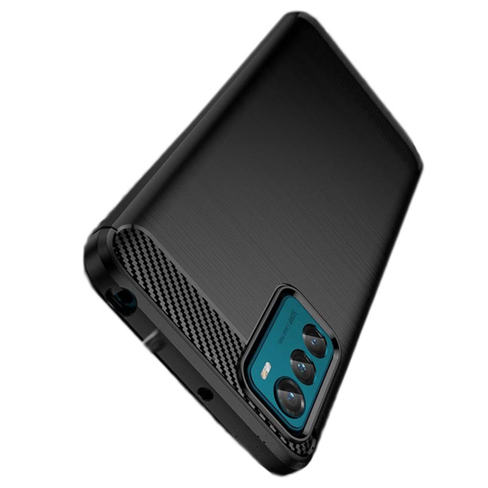 Coque pour Motorola Moto G42, Techsuit, Carbone, Noire