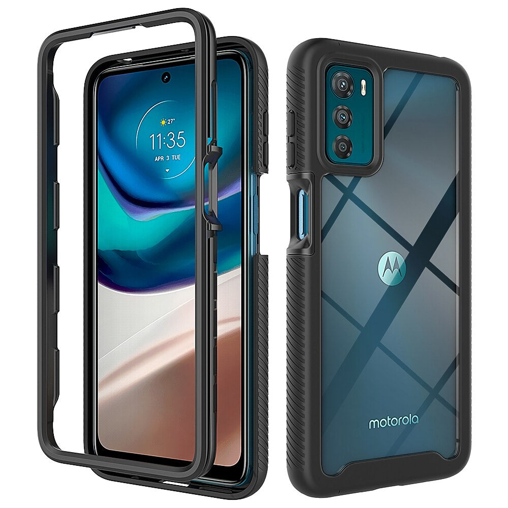 Étui pour Motorola Moto G42, Techsuit, Defense360 Pro, Noir