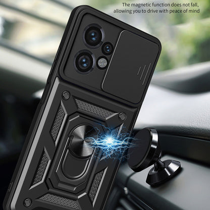 Coque pour Motorola Moto G45 / G34, Techsuit, CamShield, Noire
