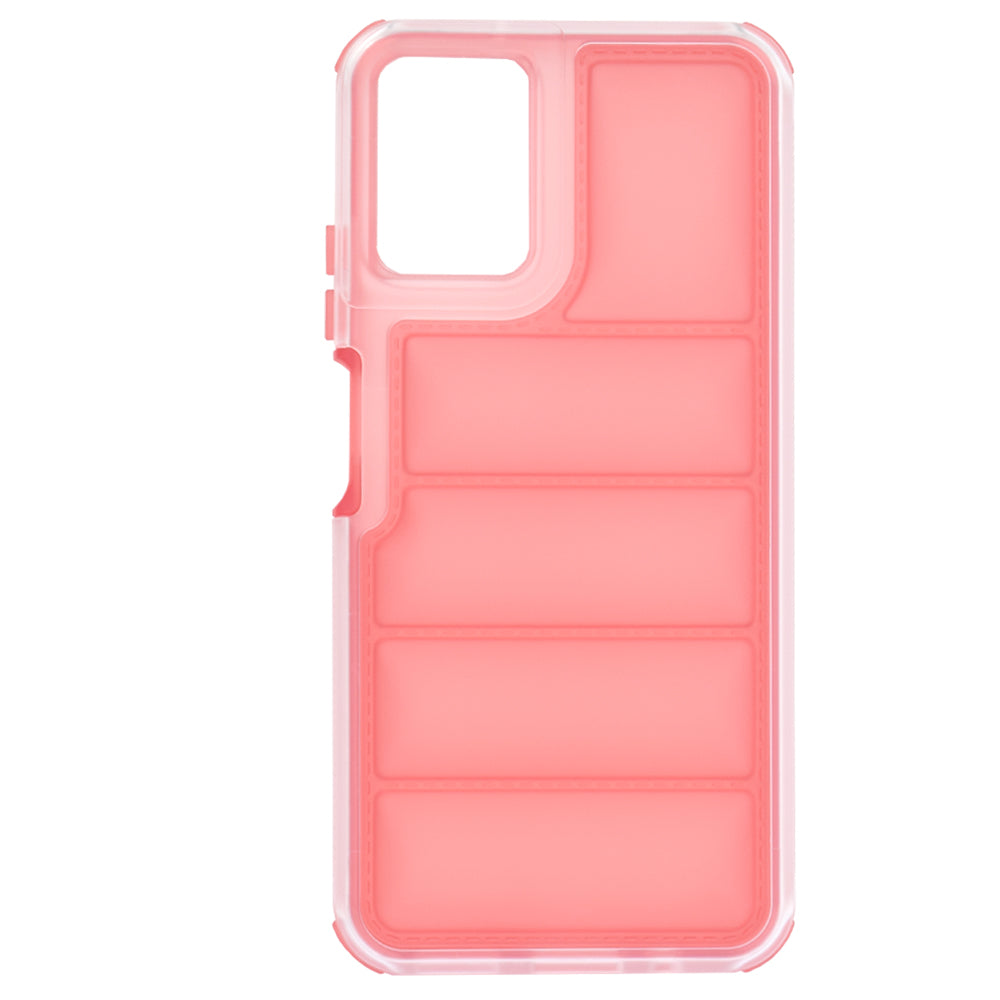 Coque pour Motorola Moto G45 / G34, Techsuit, Wave Shield, Rouge