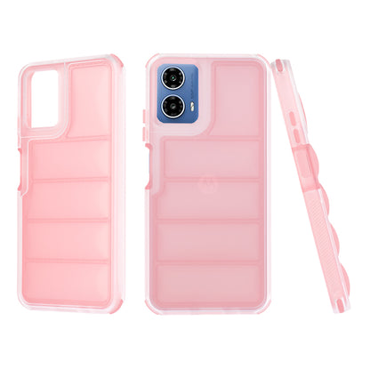 Coque pour Motorola Moto G45 / G34, Techsuit, Wave Shield, Rose