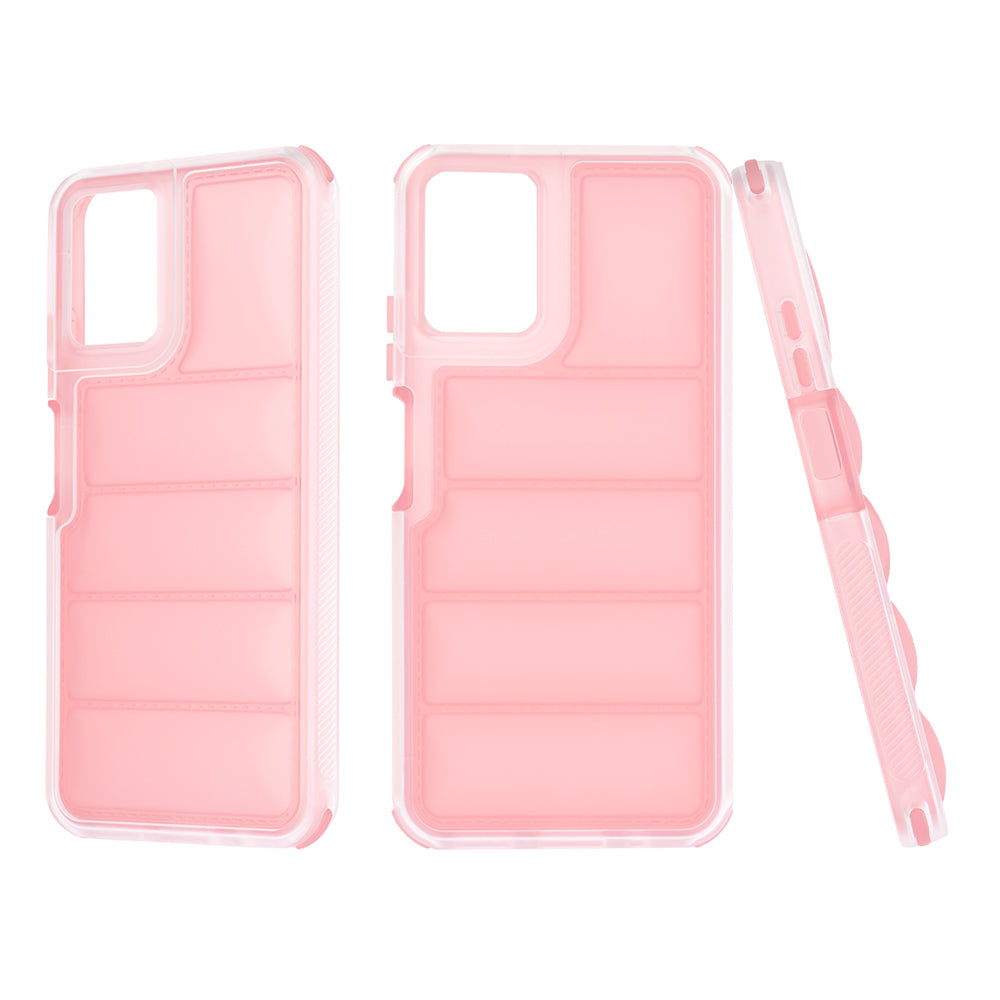 Coque pour Motorola Moto G45 / G34, Techsuit, Wave Shield, Rose