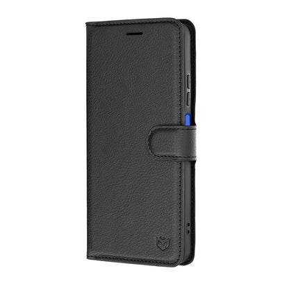 Coque pour Motorola Moto G47 / G37 Power / G37, Techsuit, Folio en cuir, Noir