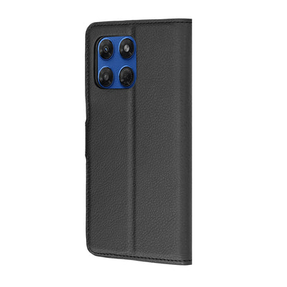 Coque pour Motorola Moto G47 / G37 Power / G37, Techsuit, Folio en cuir, Noir