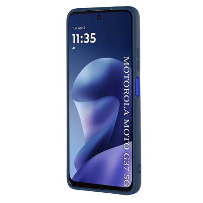 Coque pour Motorola Moto G47 / G37 Power / G37, Techsuit, SoftFlex, Bleu marine