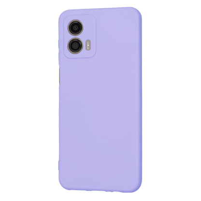 Coque pour Motorola Moto G53, Techsuit, SoftFlex, Violet Clair