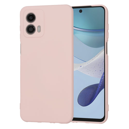 Coque pour Motorola Moto G53, Techsuit, SoftFlex, Rose