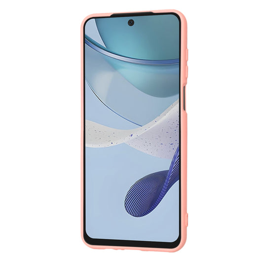 Coque pour Motorola Moto G53, Techsuit, SoftFlex, Rose Clair