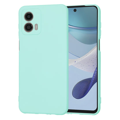 Case for Motorola Moto G53, Techsuit, SoftFlex, Turquoise