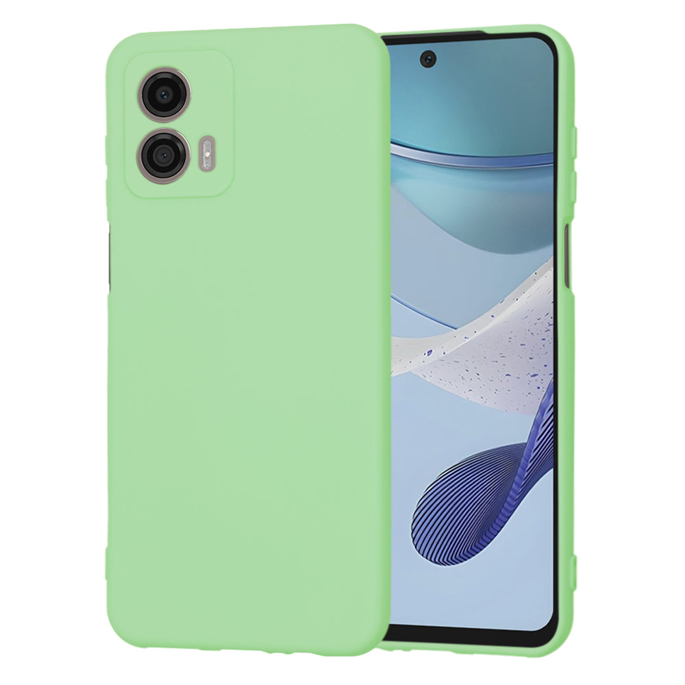 Coque pour Motorola Moto G53, Techsuit, SoftFlex, Vert Clair