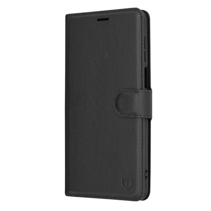Étui pour Motorola Moto G54, Techsuit, Leather Folio, Noir