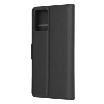 Étui pour Motorola Moto G54, Techsuit, Leather Folio, Noir