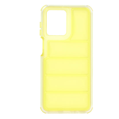 Coque pour Motorola Moto G54, Techsuit, Wave Shield, Jaune
