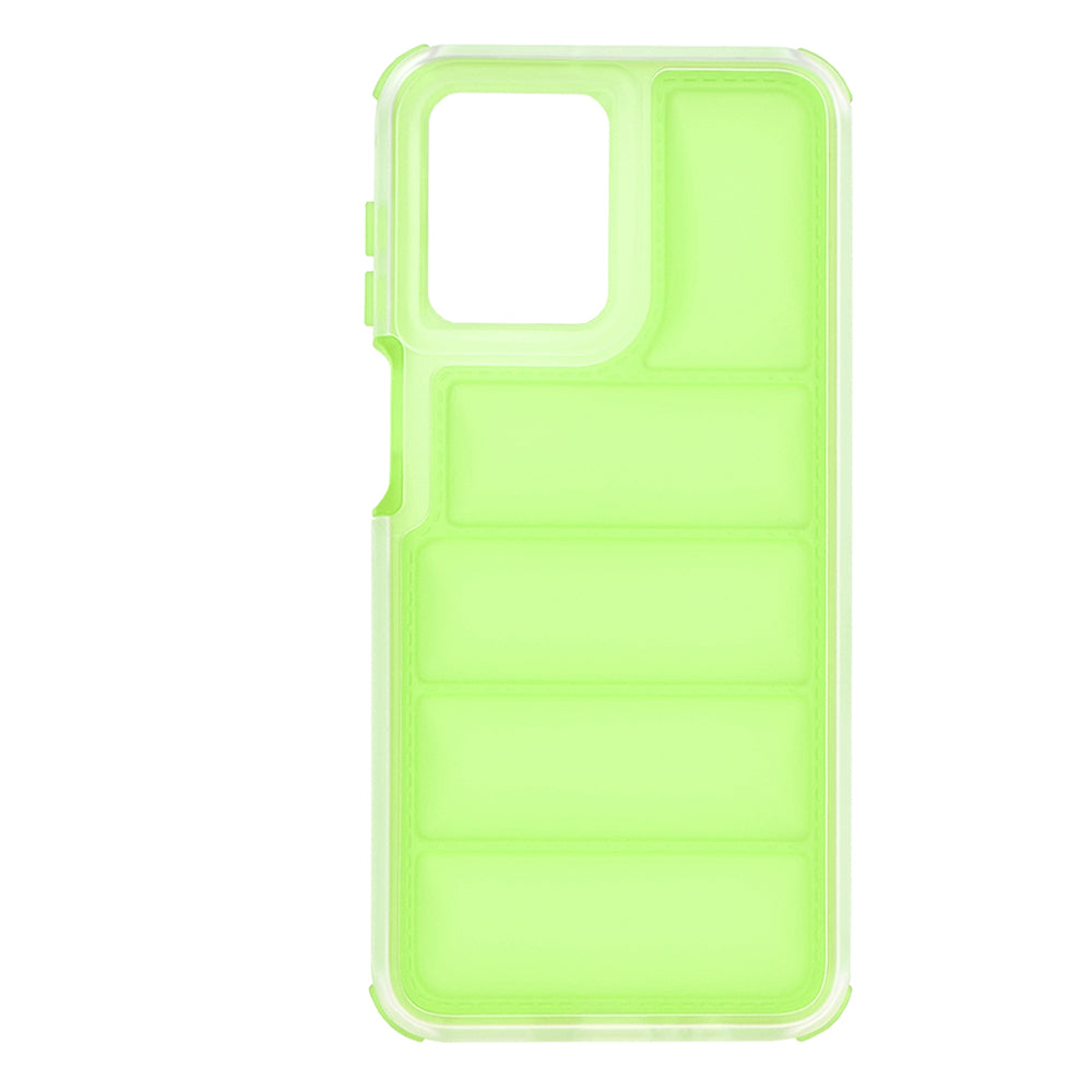 Coque pour Motorola Moto G54, Techsuit, Wave Shield, Vert