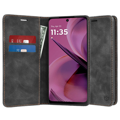 Coque pour Motorola Moto G55, Techsuit, Confy, Noire