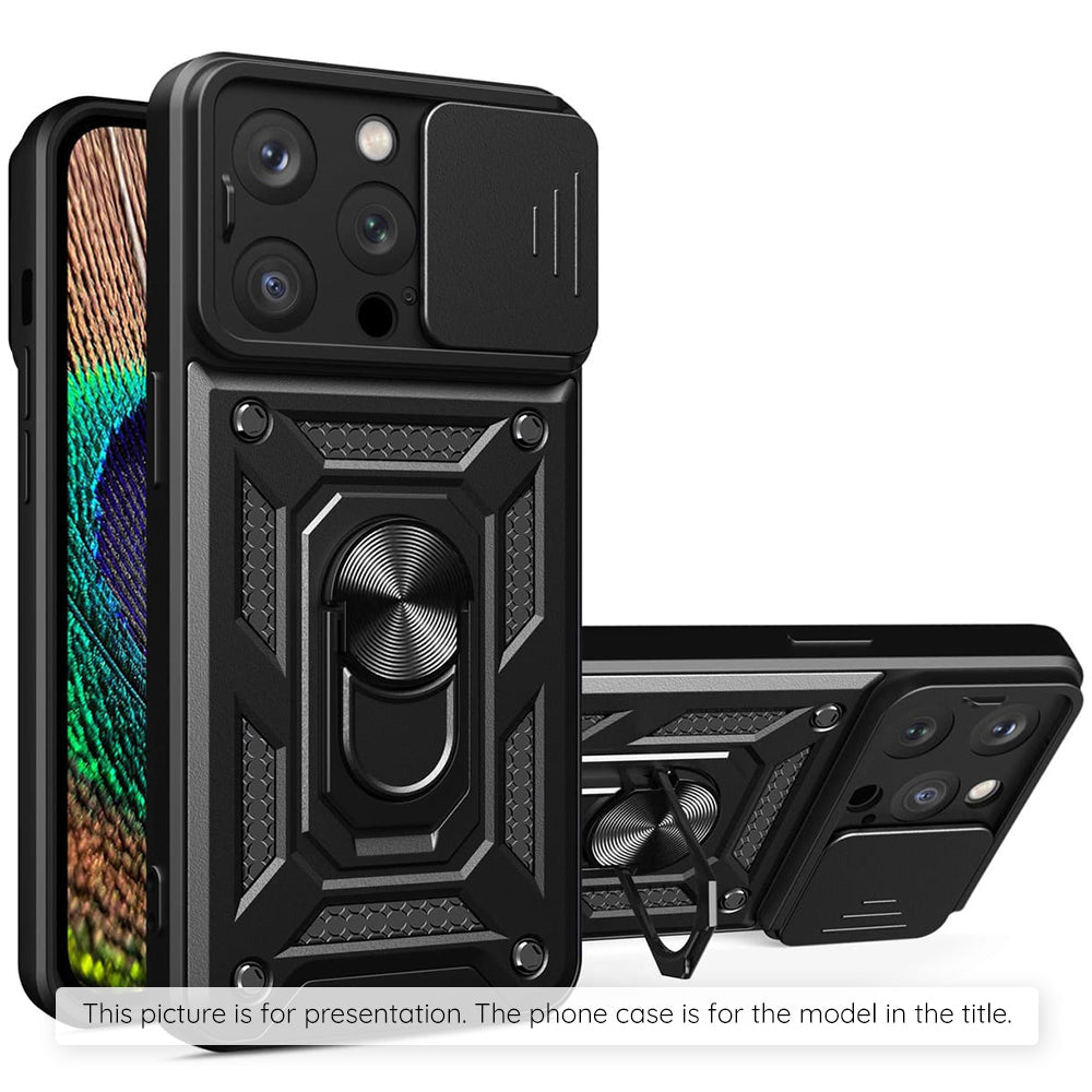 Case for Motorola Moto G56, Techsuit, CamShield, Black