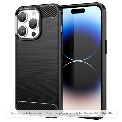Coque pour Motorola Moto G56, Techsuit, Carbone, Noire