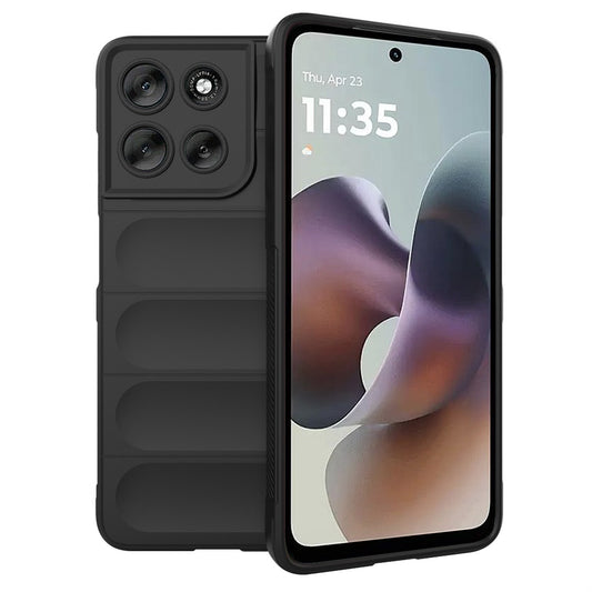 Coque pour Motorola Moto G56, Techsuit, Magic Shield, Noire