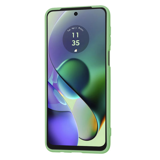 Étui pour Motorola Moto G64 / G54 Power Edition, Techsuit, SoftFlex, Vert Clair
