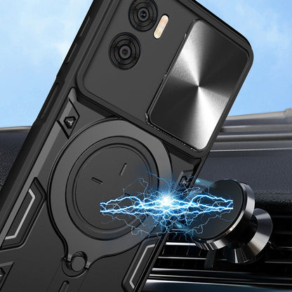 Case for Motorola Moto G72, Techsuit, CamGuard Pro, Black