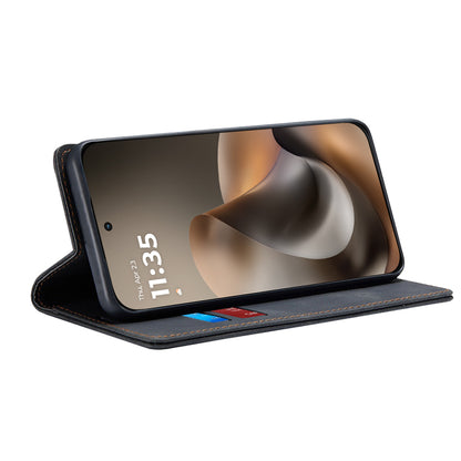 Étui pour Motorola Moto G77 / G67, Techsuit, Confy, Noir