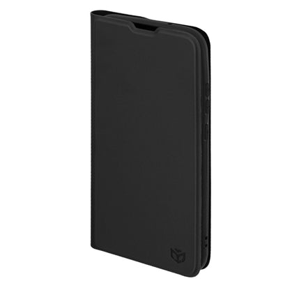 Étui pour Motorola Moto G77 / G67, Techsuit, Magskin Book, Noir