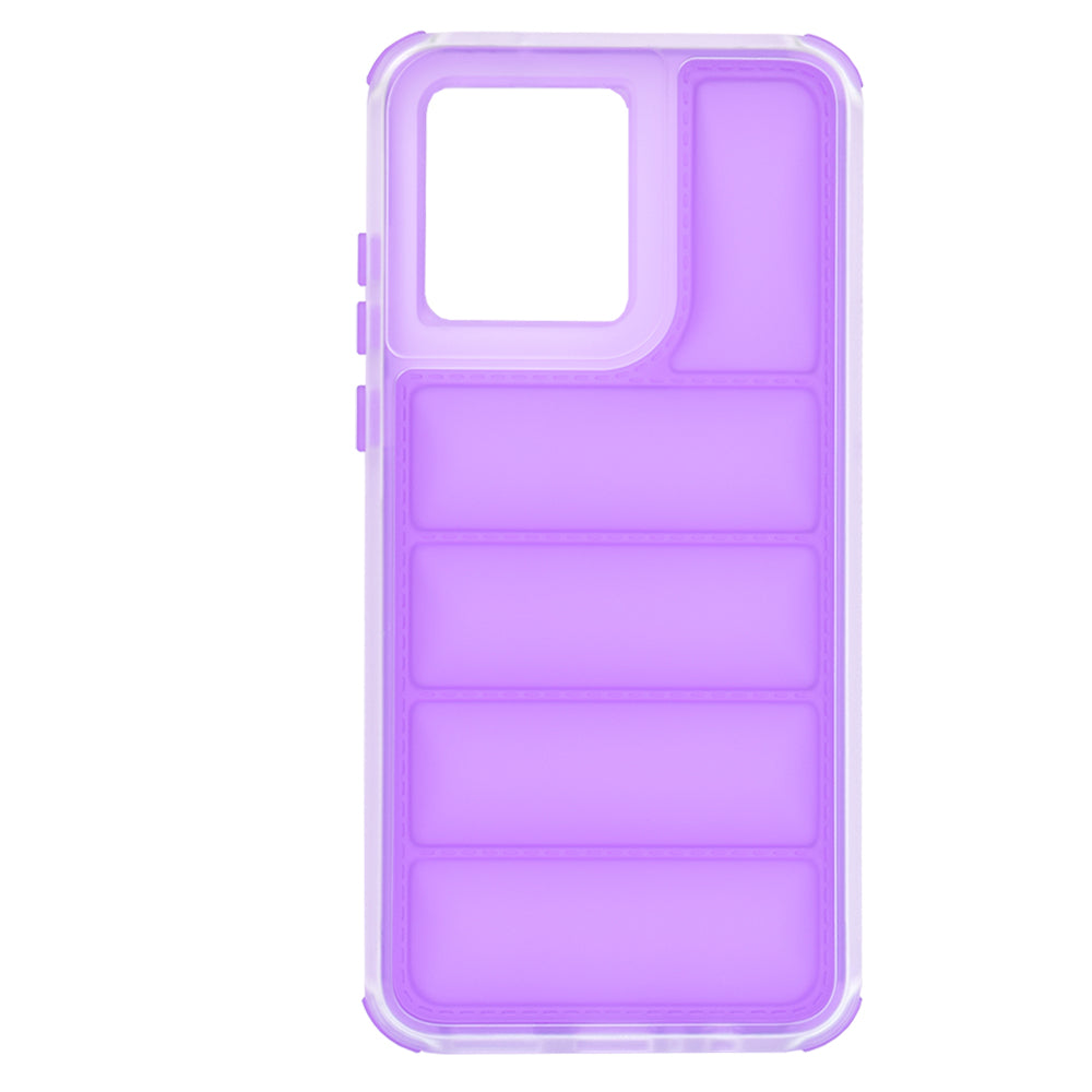 Coque pour Motorola Moto G84, Techsuit, Wave Shield, Violet
