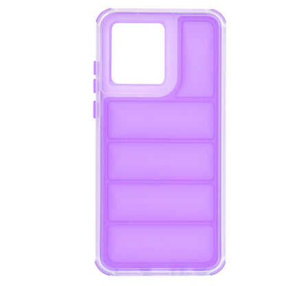 Coque pour Motorola Moto G84, Techsuit, Wave Shield, Violet