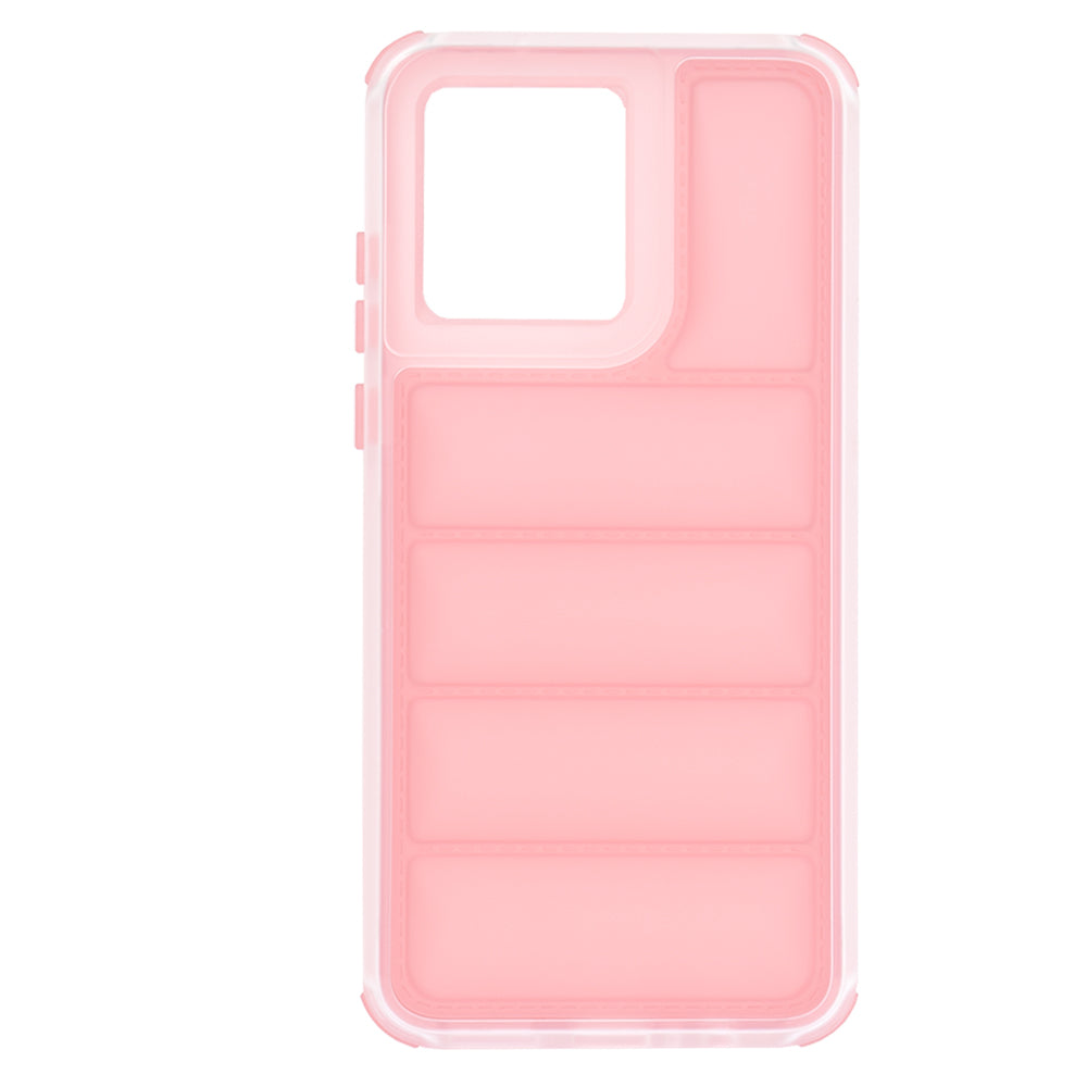 Coque pour Motorola Moto G84, Techsuit, Wave Shield, Rose