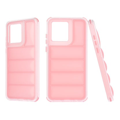 Coque pour Motorola Moto G84, Techsuit, Wave Shield, Rose