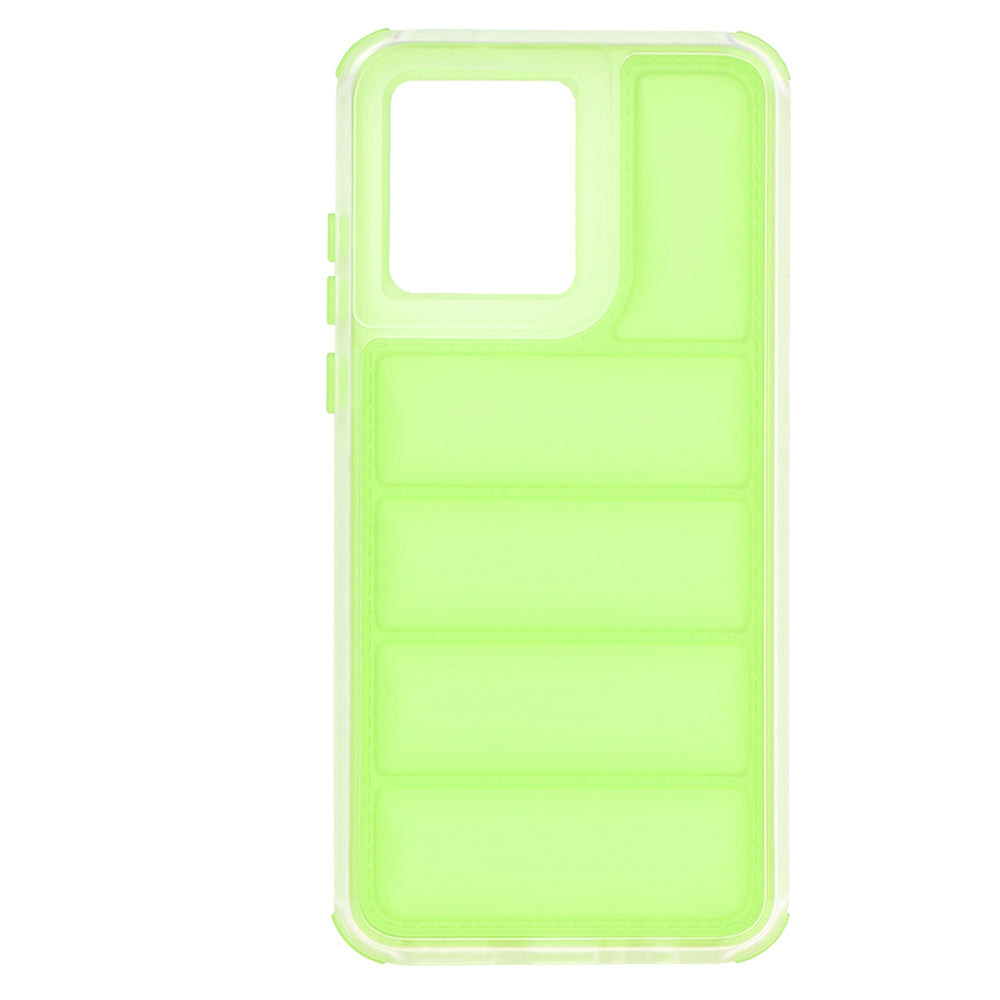 Coque pour Motorola Moto G84, Techsuit, Wave Shield, Vert