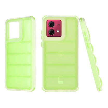 Coque pour Motorola Moto G84, Techsuit, Wave Shield, Vert