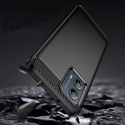 Coque pour Motorola Moto G85, Techsuit, Carbone, Noire