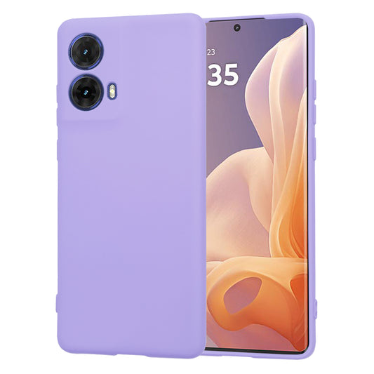 Étui pour Motorola Moto G85, Techsuit, SoftFlex, Mauve Clair