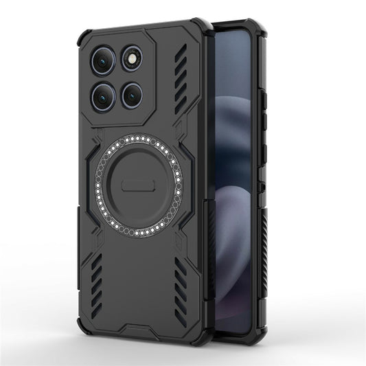 Coque MagSafe pour Motorola Moto G86 Power, Techsuit, ArmorMag, Noire