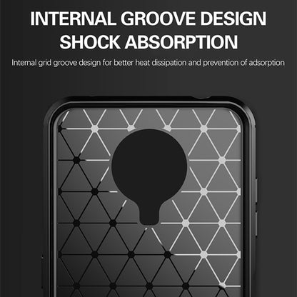 Coque pour Nokia G10 / G20, Techsuit, Carbone, Noire