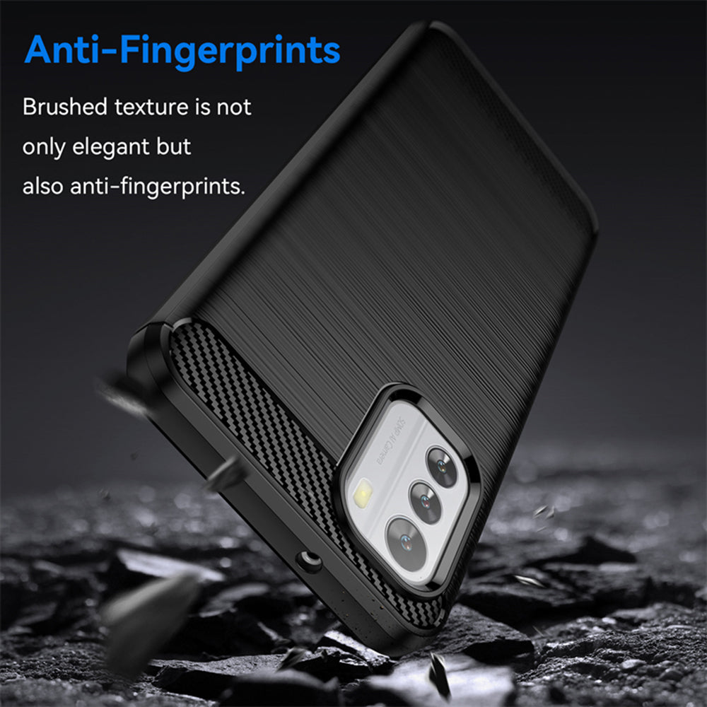 Coque pour Nokia G42, Techsuit, Carbone, Noire