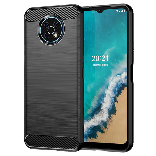 Coque pour Nokia G50, Techsuit, Carbone, Noire