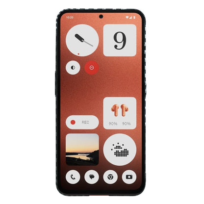 Coque pour Nothing CMF Phone 1, Techsuit, Carbonite FiberShell, Noir Gris