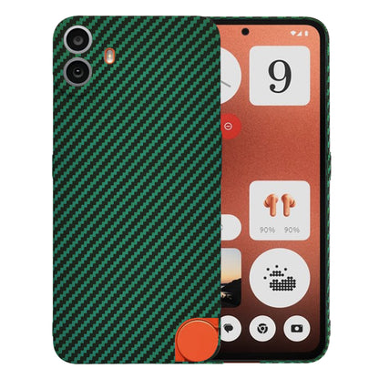 Coque pour Nothing CMF Phone 1, Techsuit, Carbonite FiberShell, Vert