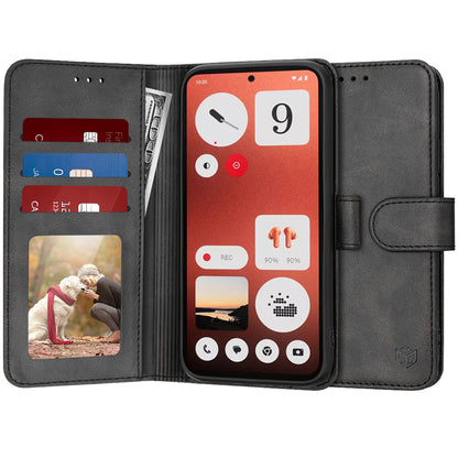 Coque pour Nothing CMF Phone 1, Techsuit, Diary Book, Noire