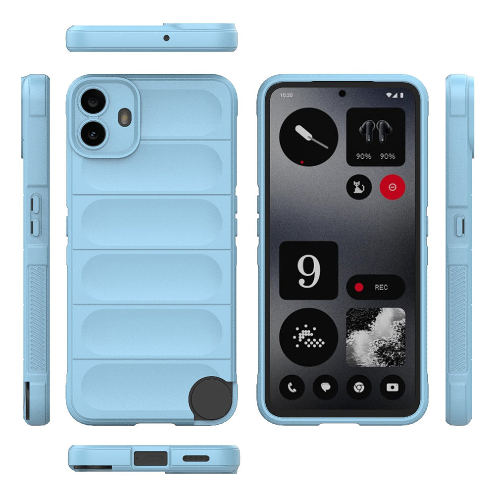 Coque pour Nothing CMF Phone 1, Techsuit, Magic Shield, Bleu