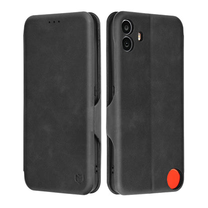 Coque pour Nothing CMF Phone 1, Techsuit, Safe Wallet Plus, Noire