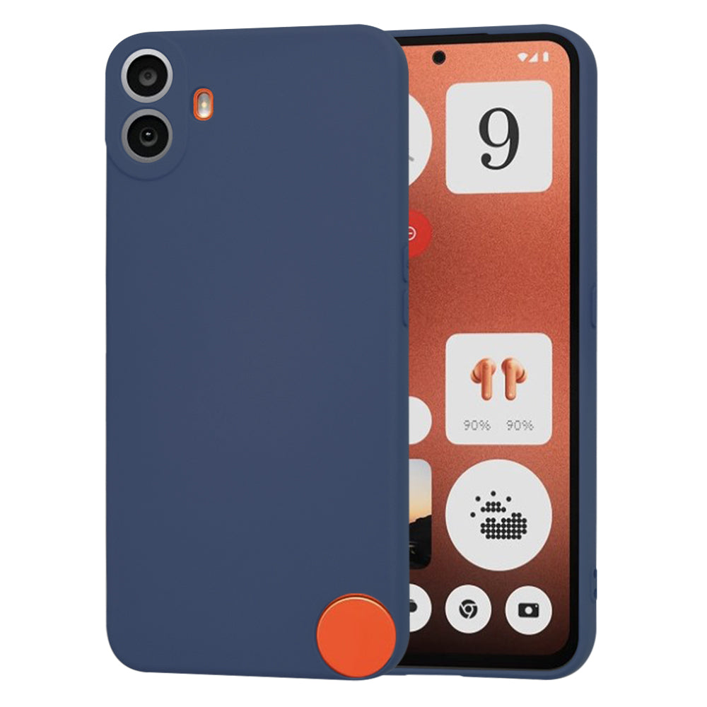 Coque pour Nothing CMF Phone 1, Techsuit, SoftFlex, Bleu marine