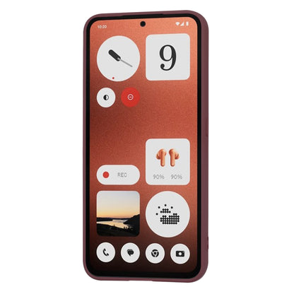 Coque pour Nothing CMF Phone 1, Techsuit, SoftFlex, Bordeaux