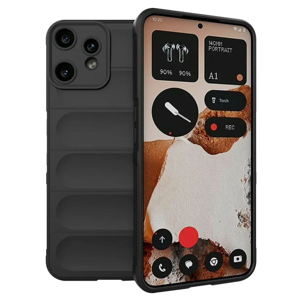 Coque pour Nothing CMF Phone 2 Pro, Techsuit, Magic Shield, Noire