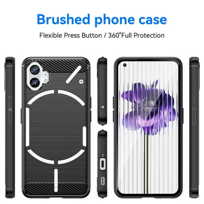 Coque pour Nothing Phone (1), Techsuit, Carbone, Noire