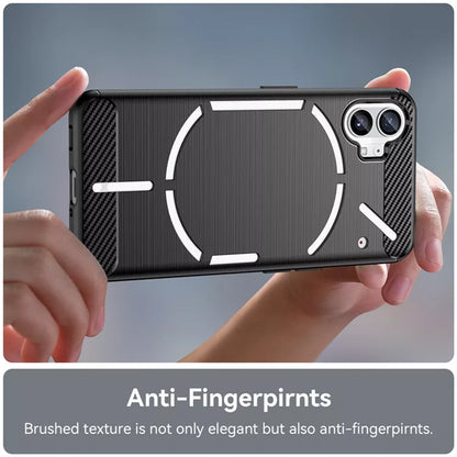 Coque pour Nothing Phone (1), Techsuit, Carbone, Noire