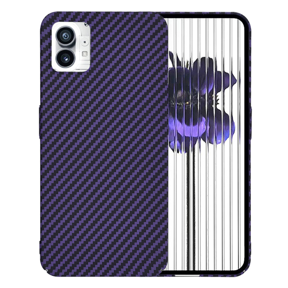 Coque pour Nothing Phone (1), Techsuit, Carbonite FiberShell, Violet