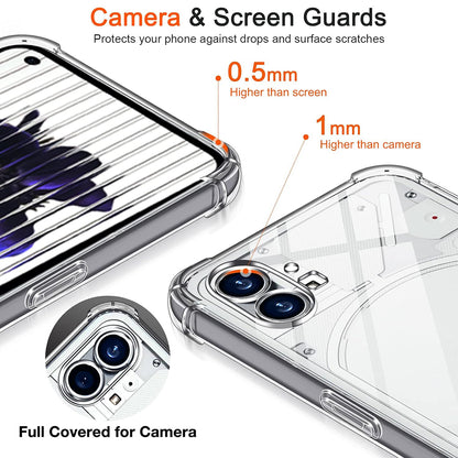 Coque pour Nothing Phone (1), Techsuit, Antichoc Claire, Transparente
